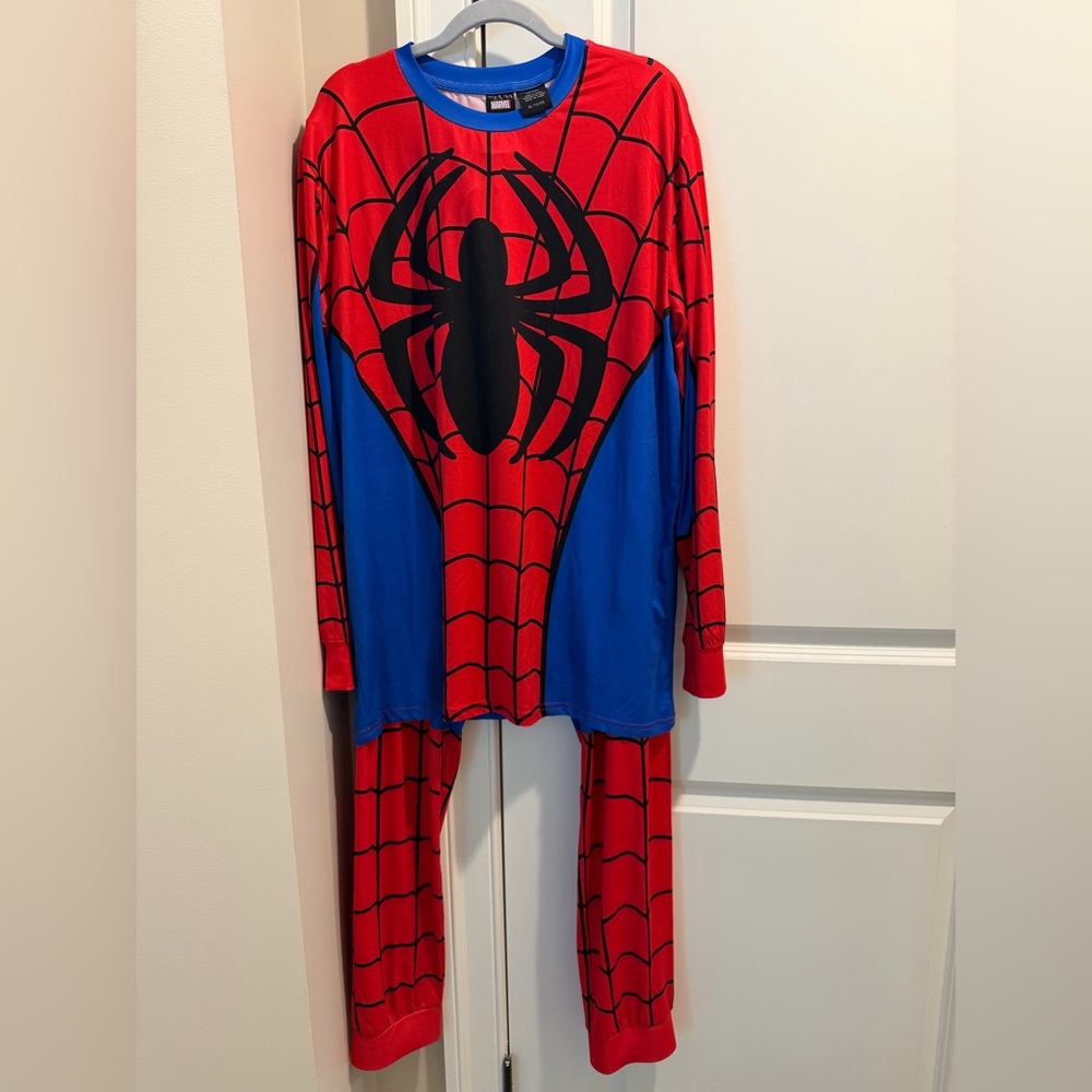 Marvel Red and Blue Spider Hero Suit